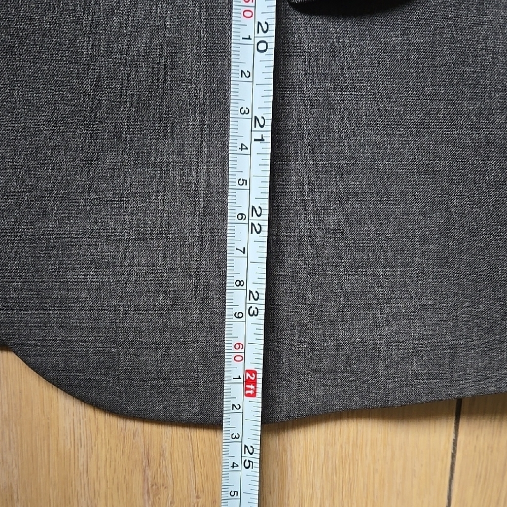 Theory Women'S Grey One Button Long Sleeve Slim Fit Blazer Size 6 - Picture 9 of 13